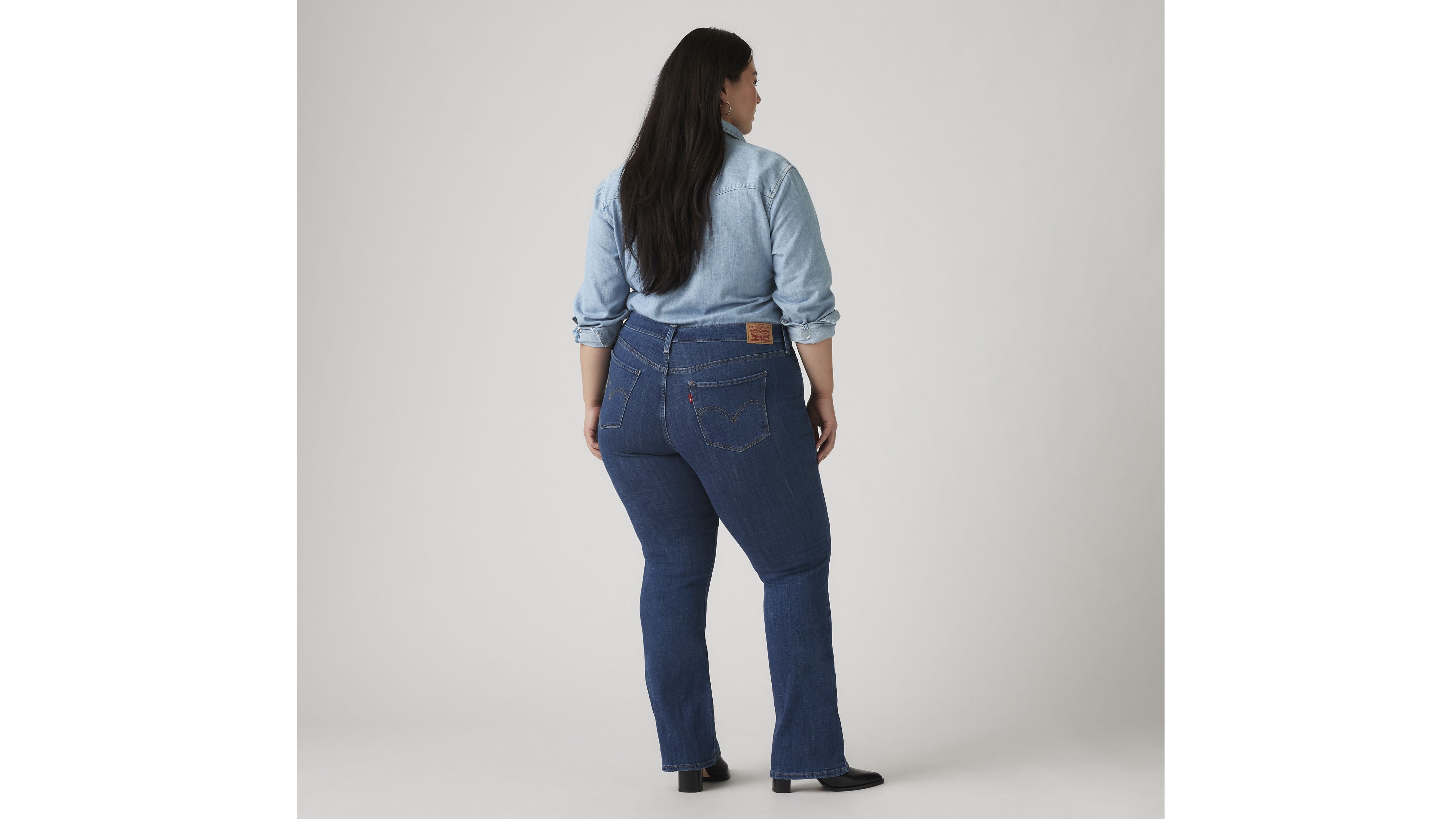 Classic Bootcut Women's Jeans (Plus Size) 4