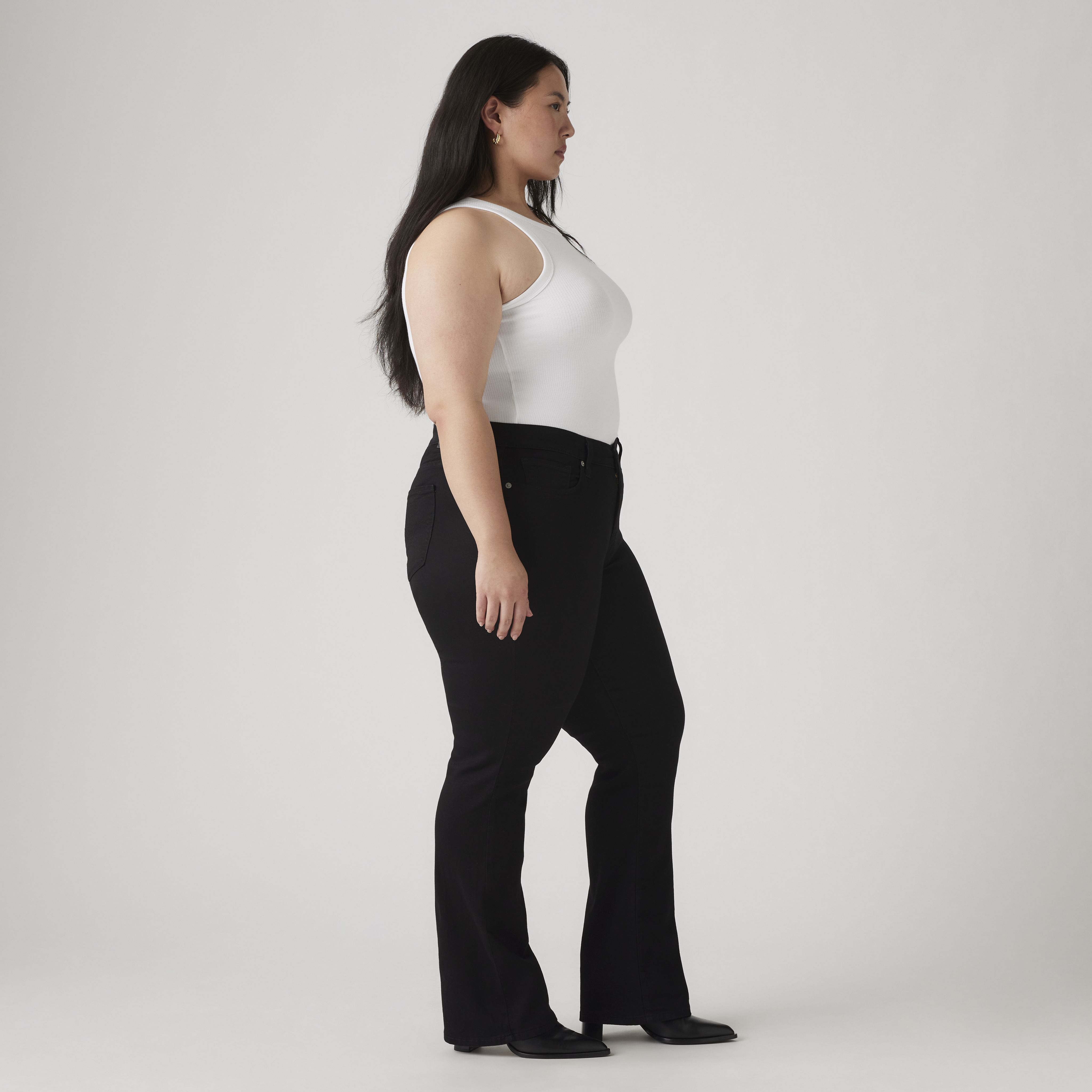 Classic Bootcut Women's Jeans (Plus Size) 3
