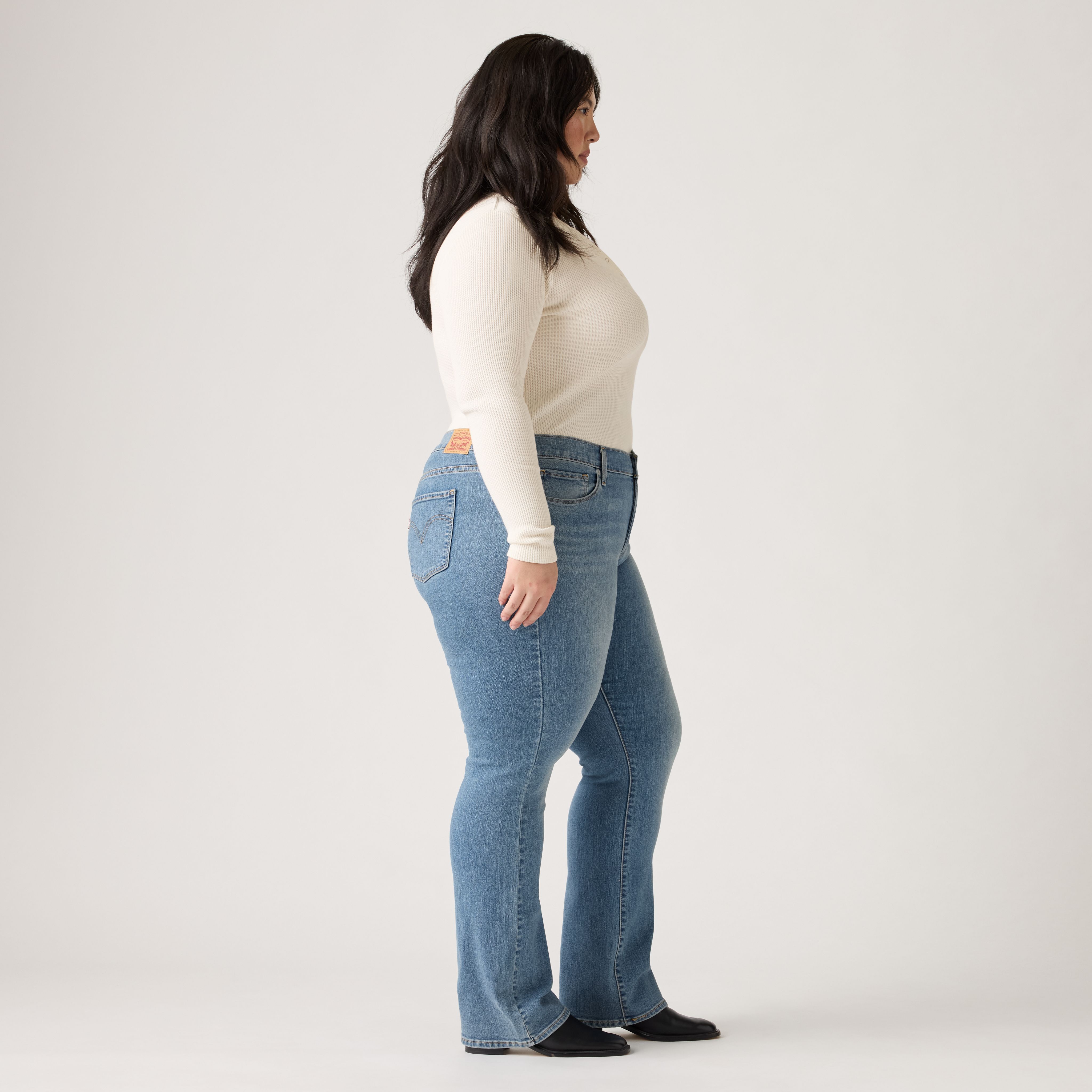 Classic Bootcut Women's Jeans (Plus Size) 4