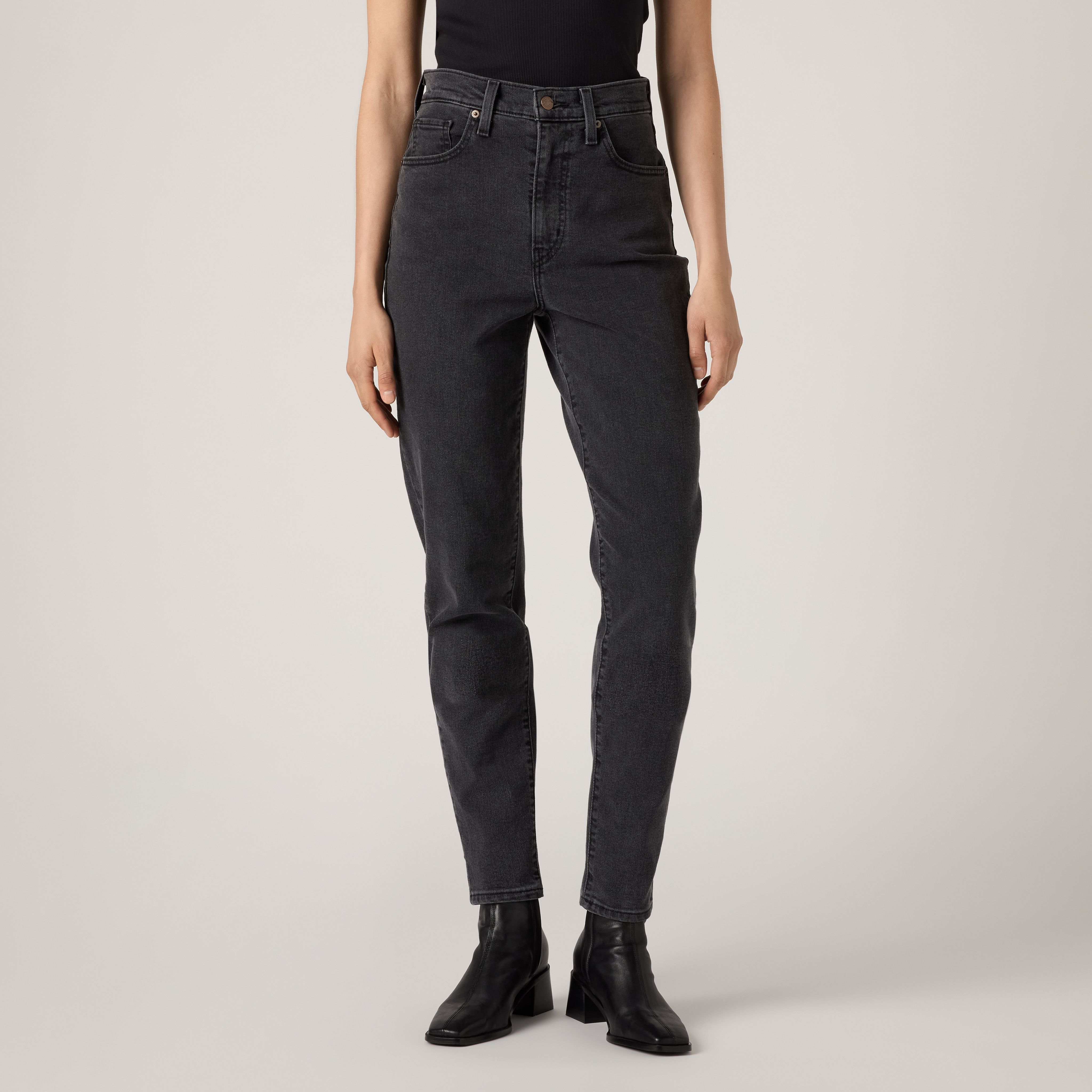 Jean Mom taille haute 2