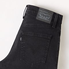 High Waisted Mom Jeans — Flash Black - Black 7