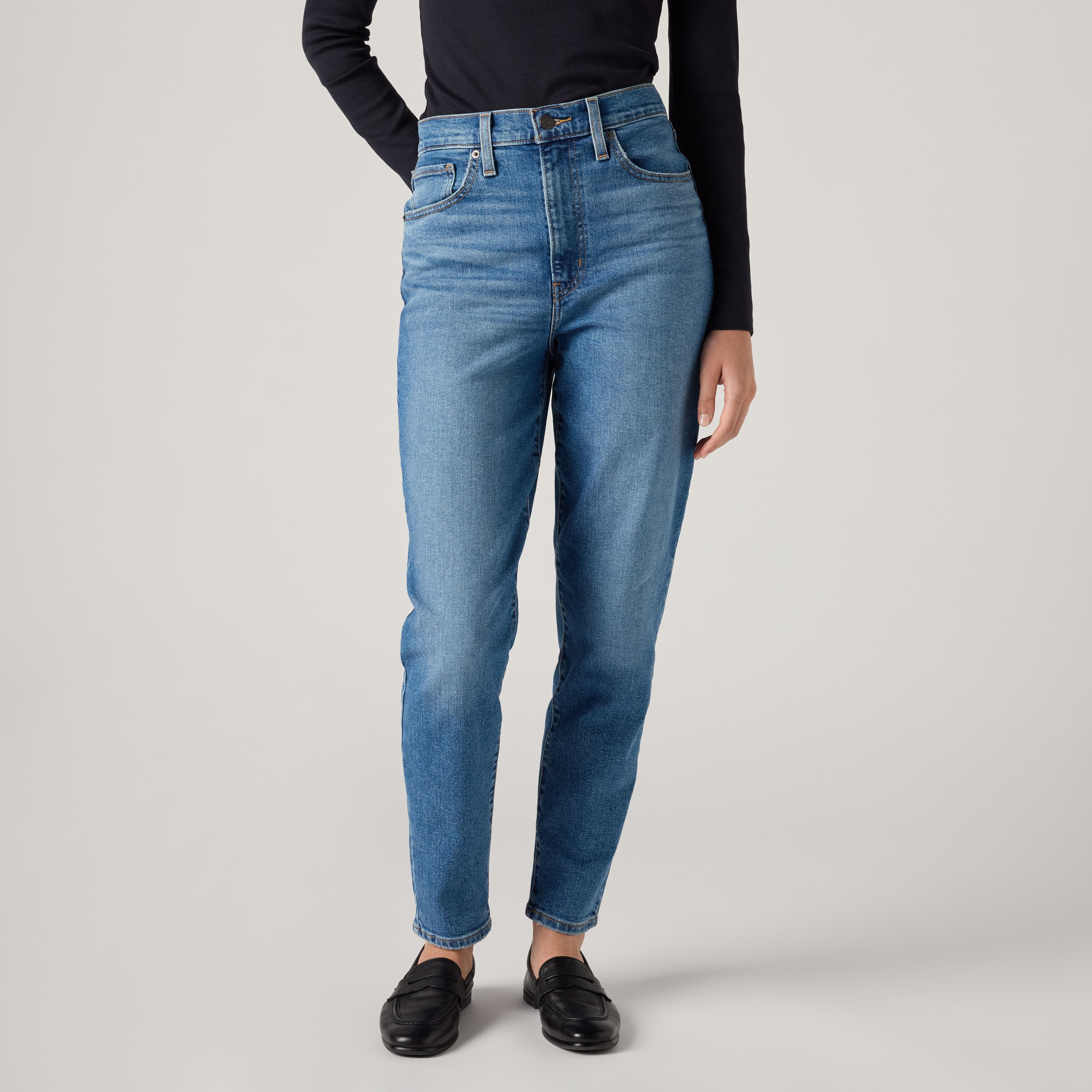 Jean Mom Taille Haute 2