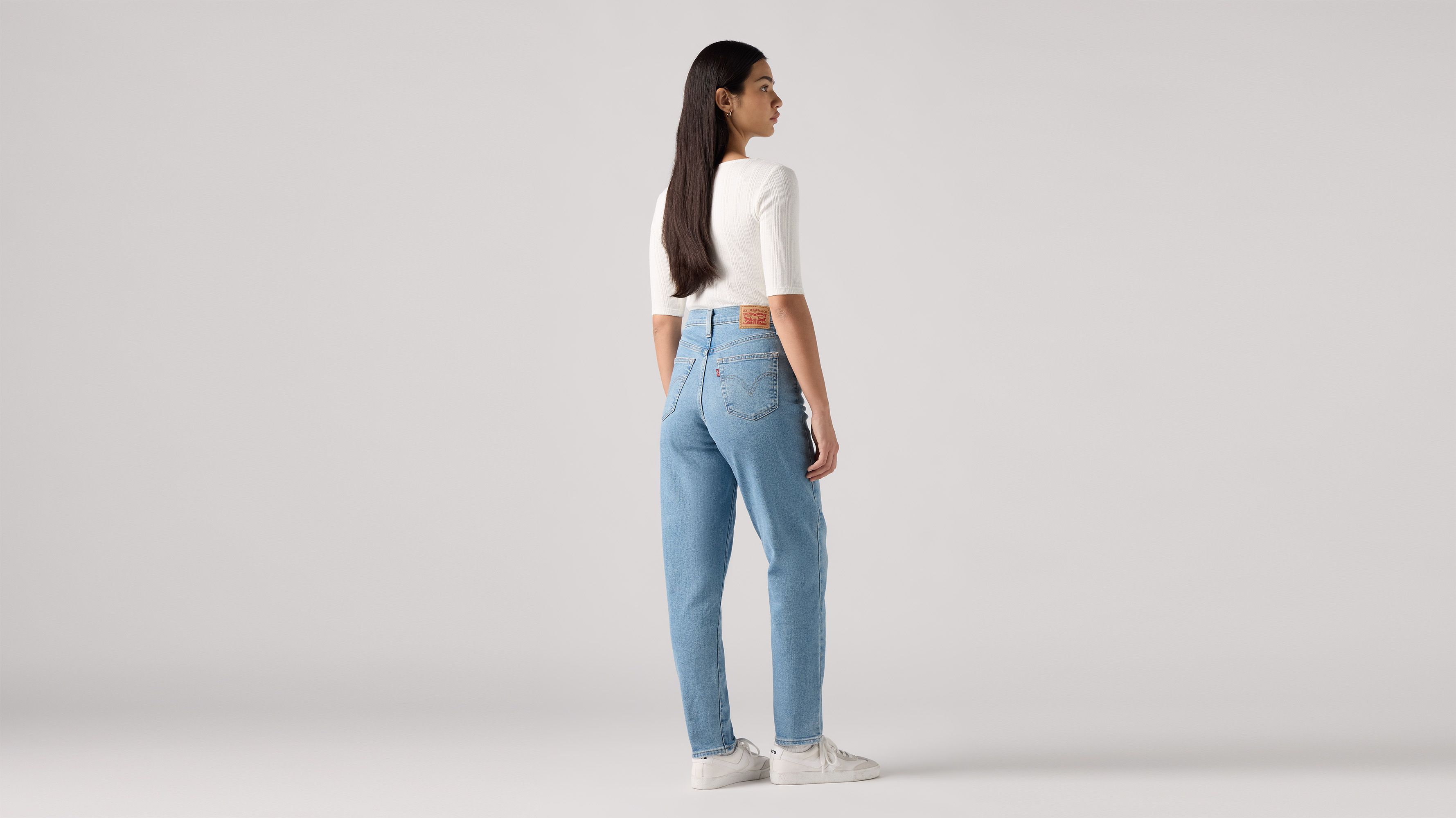 Jean Mom Taille Haute 1