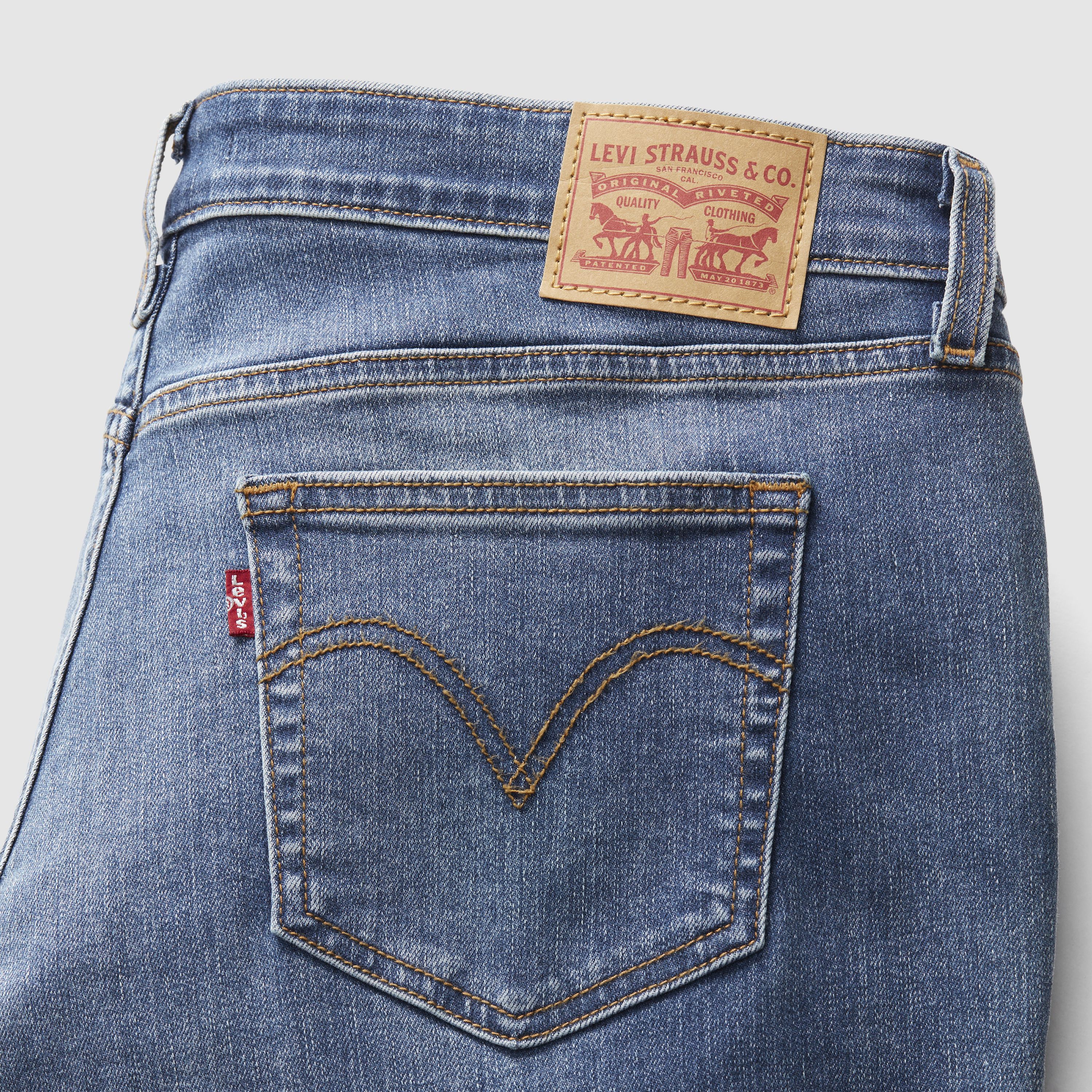 Boyfriend Mid Rise Women's Jeans (Plus Size) 5