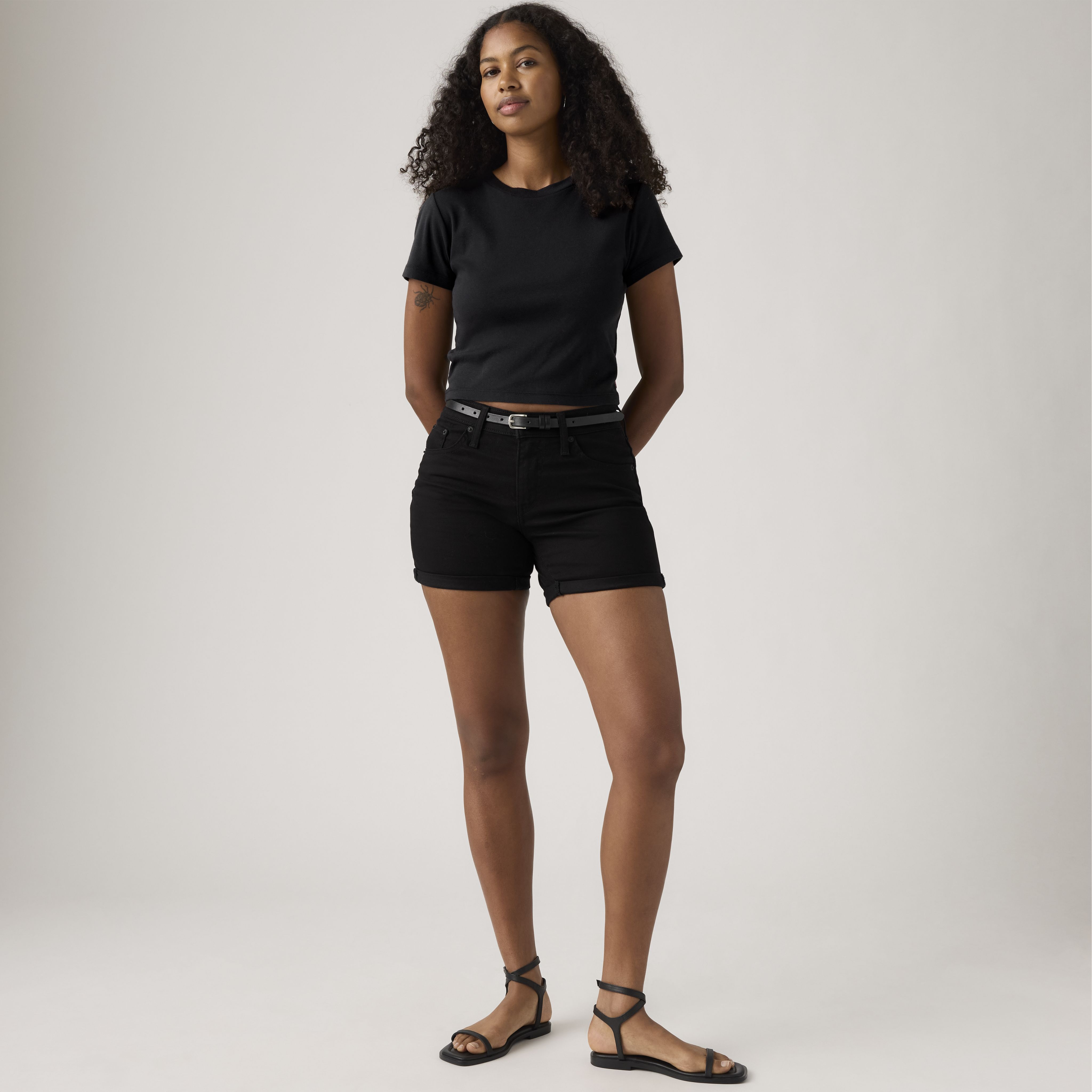 Mid Length Women's Shorts 1