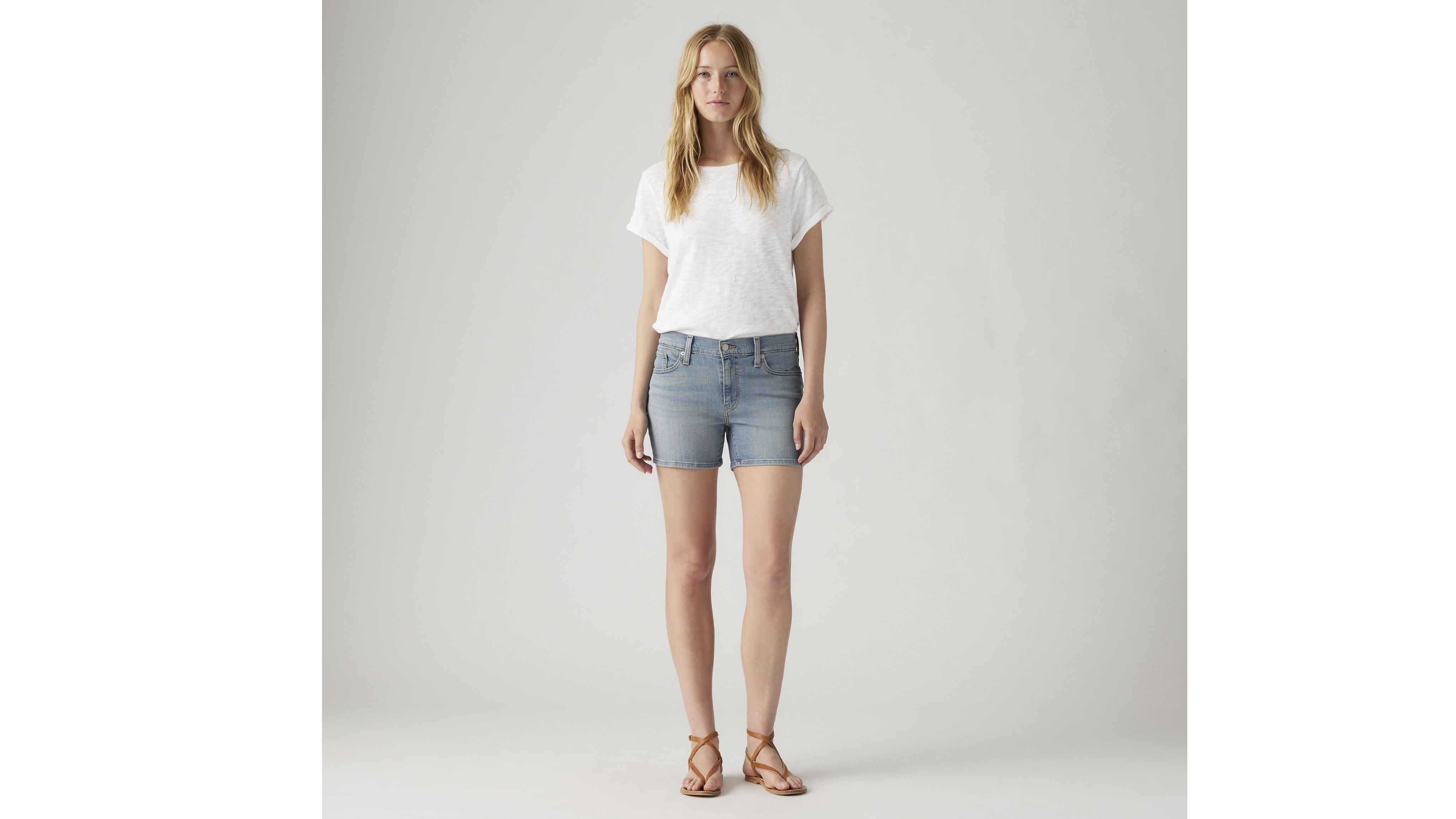 Mid Length Women's Shorts 1