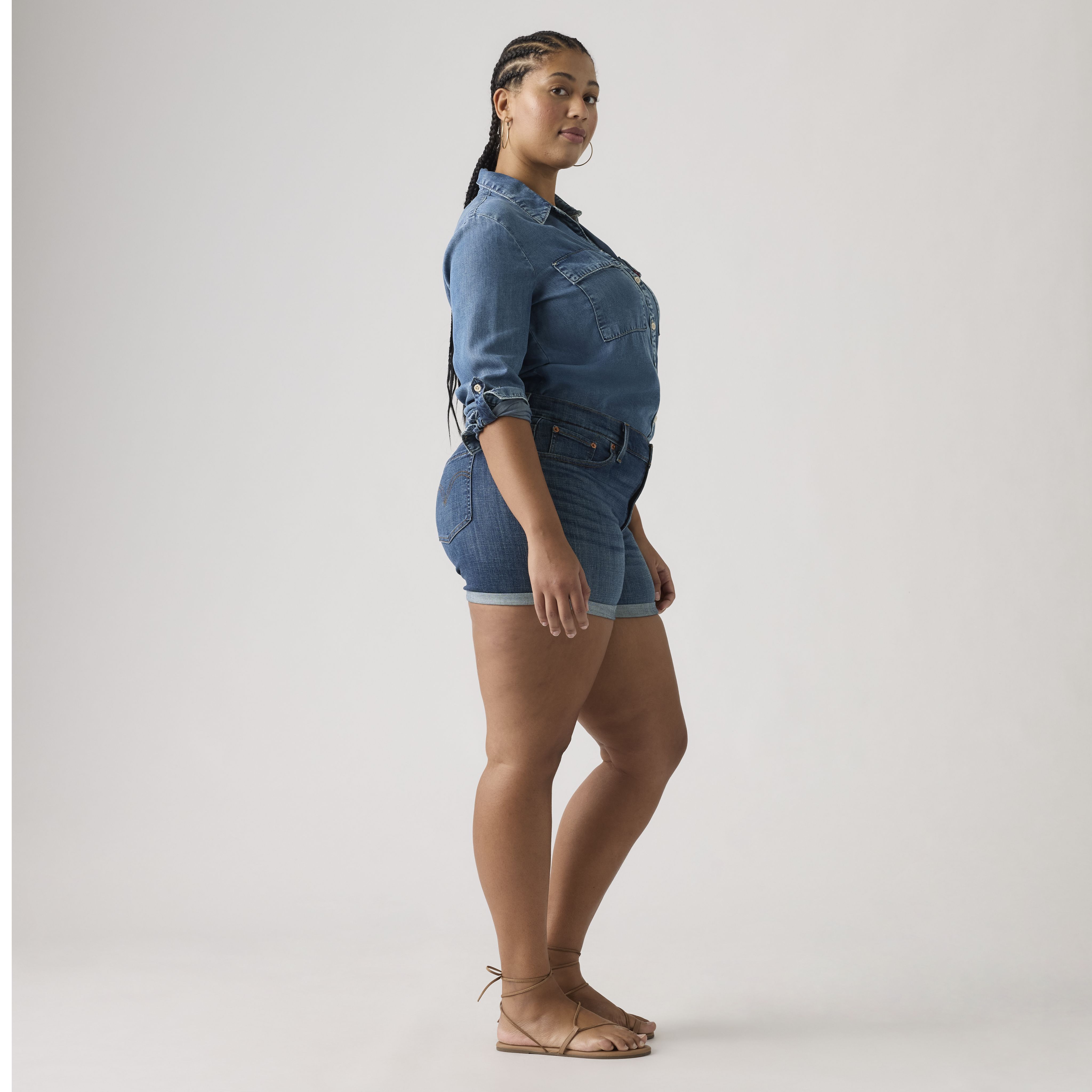 Short mi-long pour femme 10