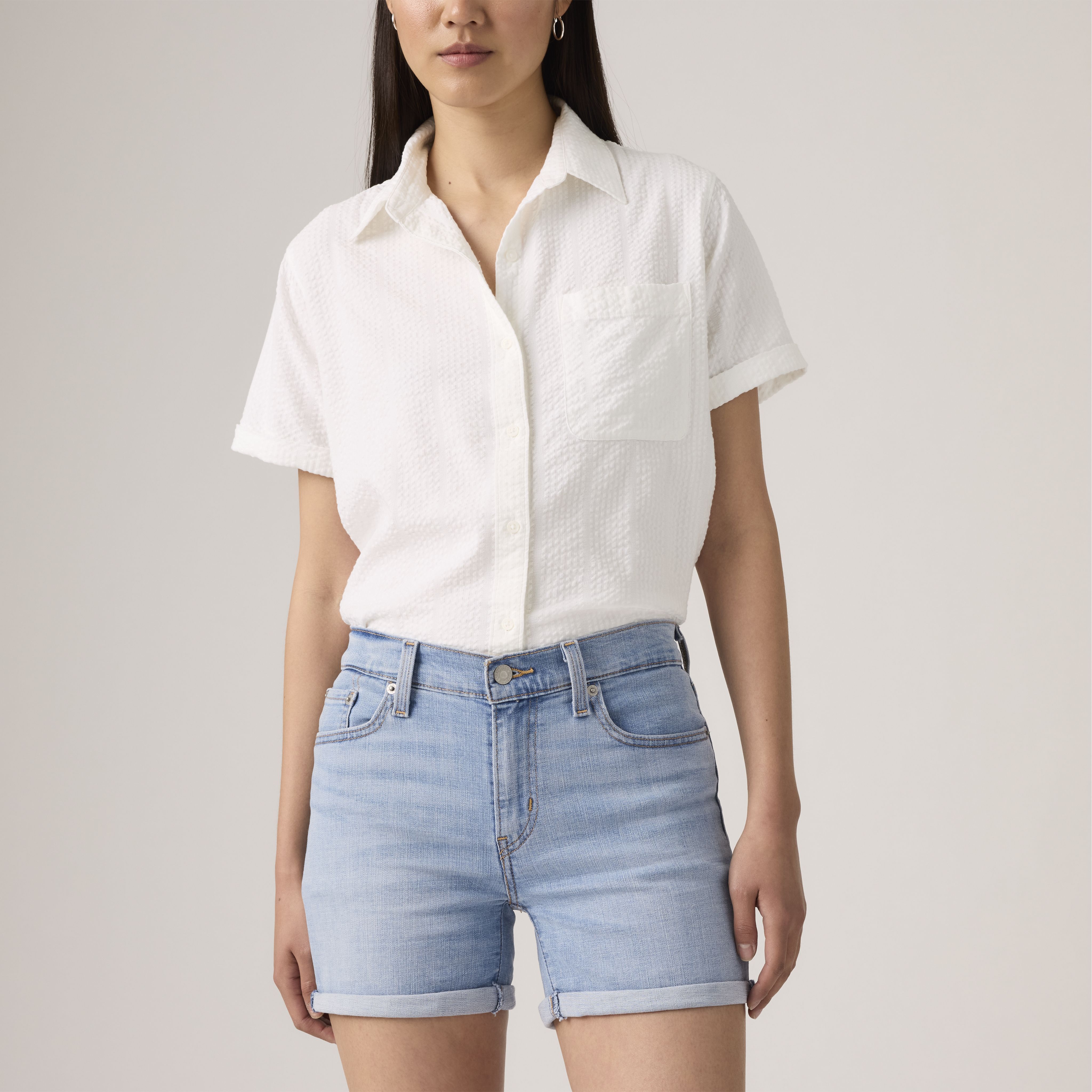 Mid Length Women's Shorts 5