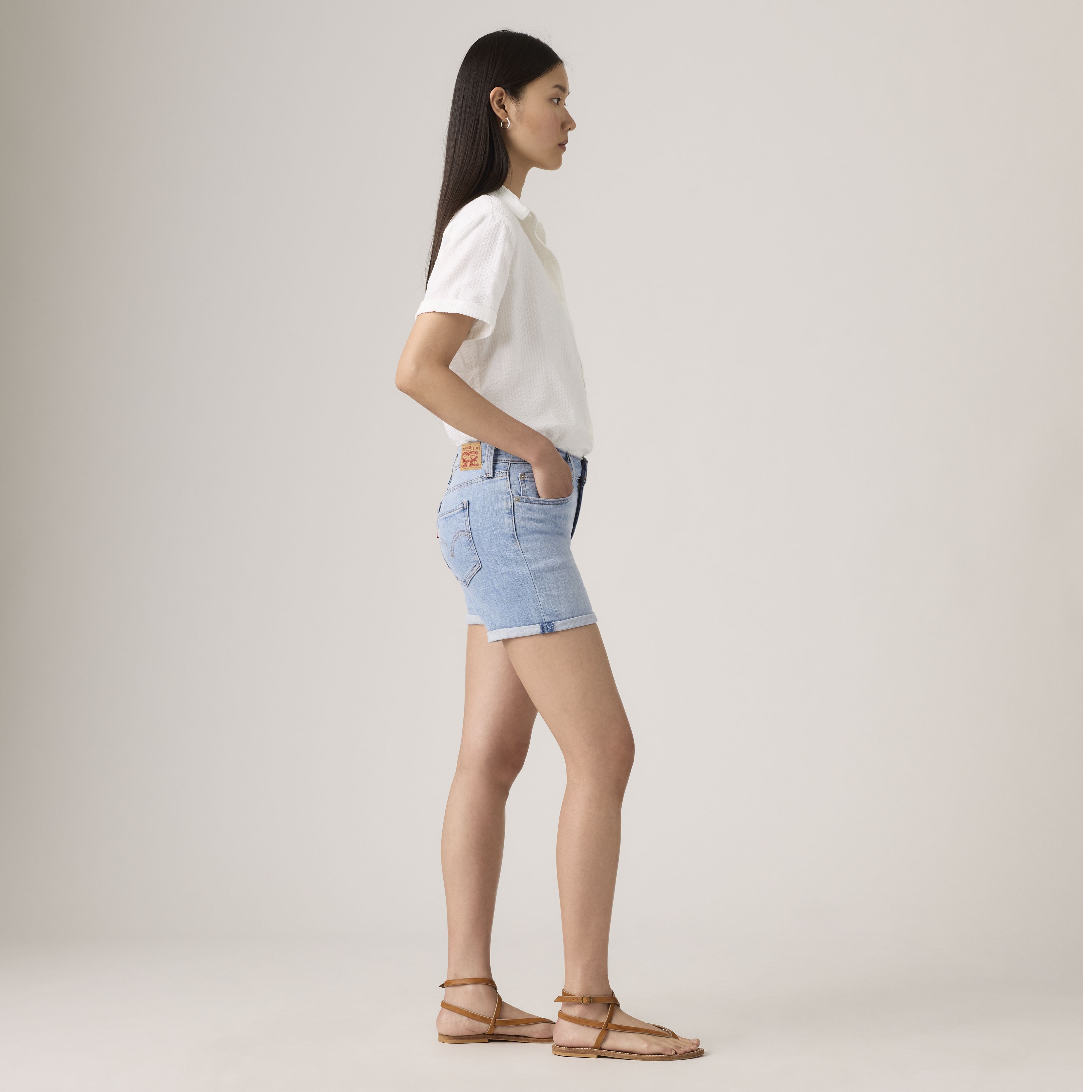 Mid Length Women's Shorts 3