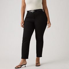 Wedgie Straight Ankle Women's Jeans — Black Sprout 9