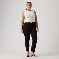 Wedgie Straight Ankle Women's Jeans — Black Sprout 8