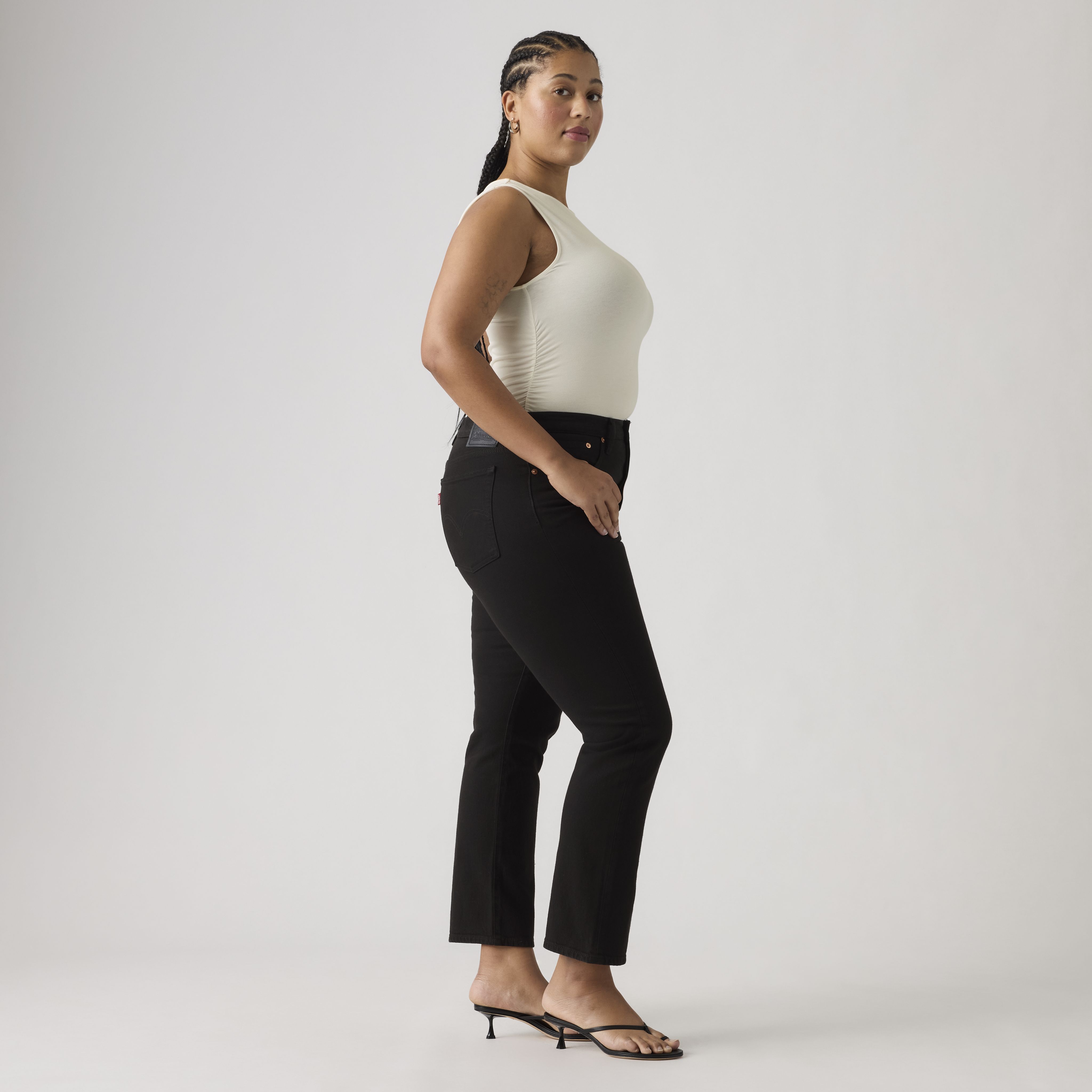 Wedgie Straight Ankle Women's Jeans 10