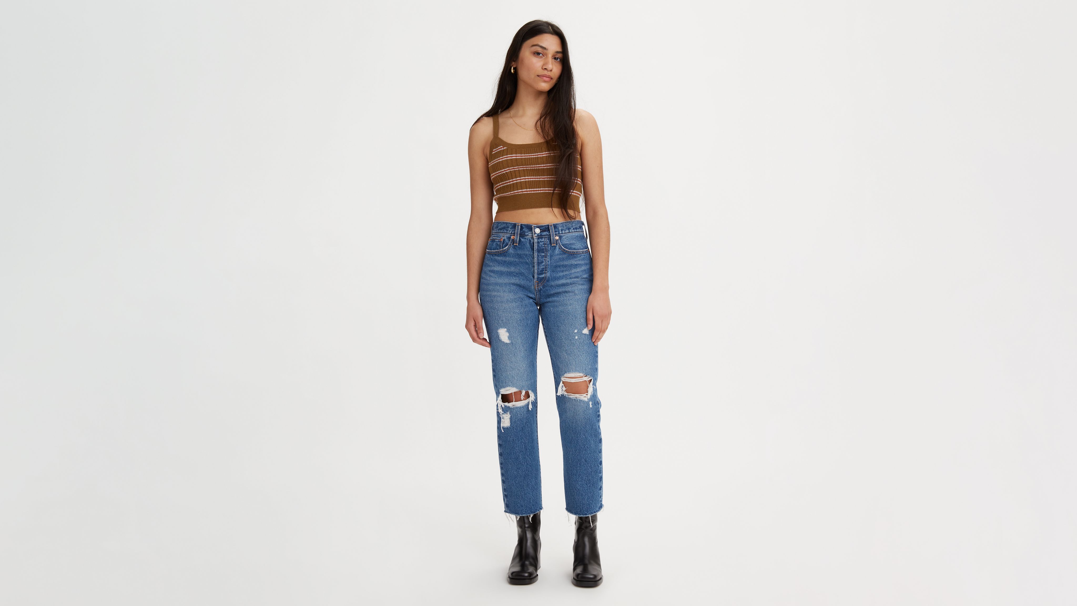 Wedgie Straight Ankle Women's Jeans 1