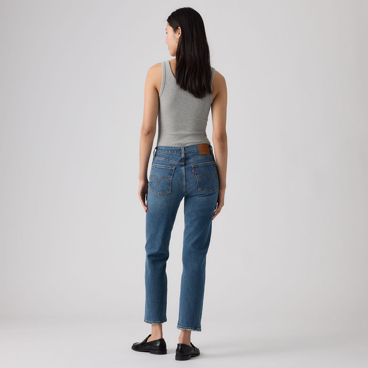 Wedgie Straight Ankle Women's Jeans — Unstoppable Wear - Dark Wash