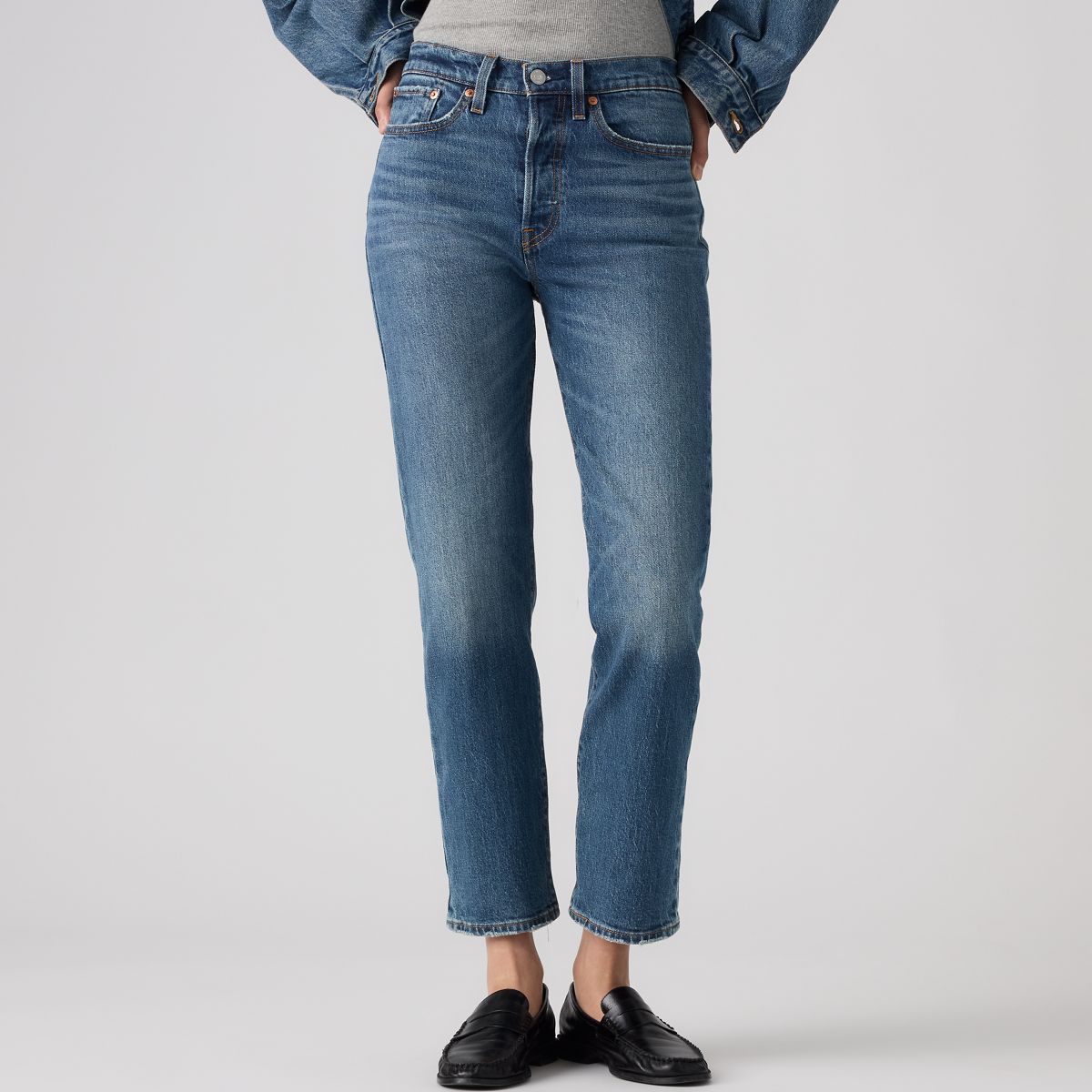 Wedgie Straight Ankle Women's Jeans — Unstoppable Wear - Dark Wash