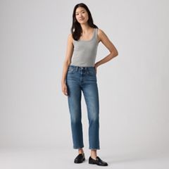 Wedgie Straight Ankle Women's Jeans — Unstoppable Wear - Dark Wash 5