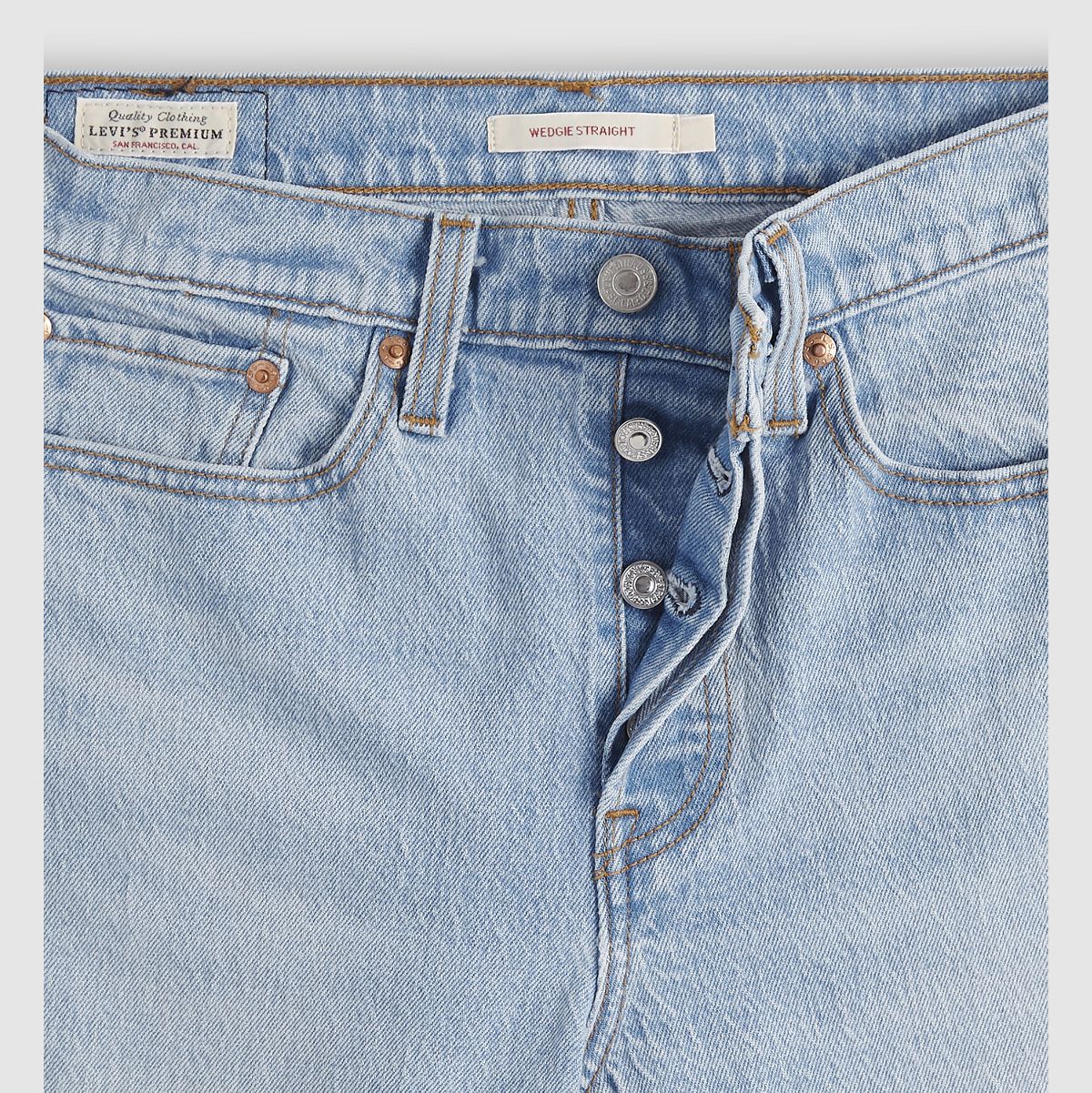 Wedgie Straight Ankle Women's Jeans — Fully Baked - Light Wash