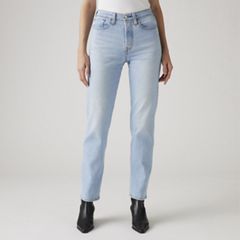 Wedgie Straight Ankle Women's Jeans — Fully Baked - Light Wash 2