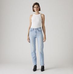 Wedgie Straight Ankle Women's Jeans — Fully Baked - Light Wash 5