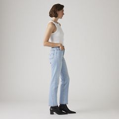 Wedgie Straight Ankle Women's Jeans — Fully Baked - Light Wash 4