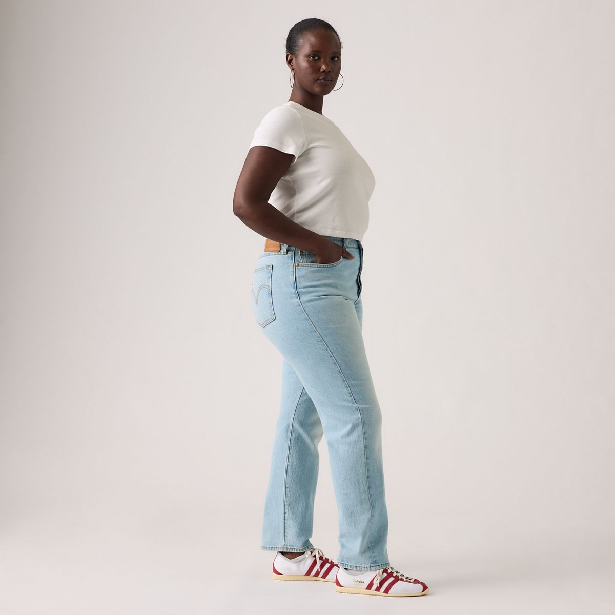 Wedgie Straight Ankle Women's Jeans — Fully Baked - Light Wash