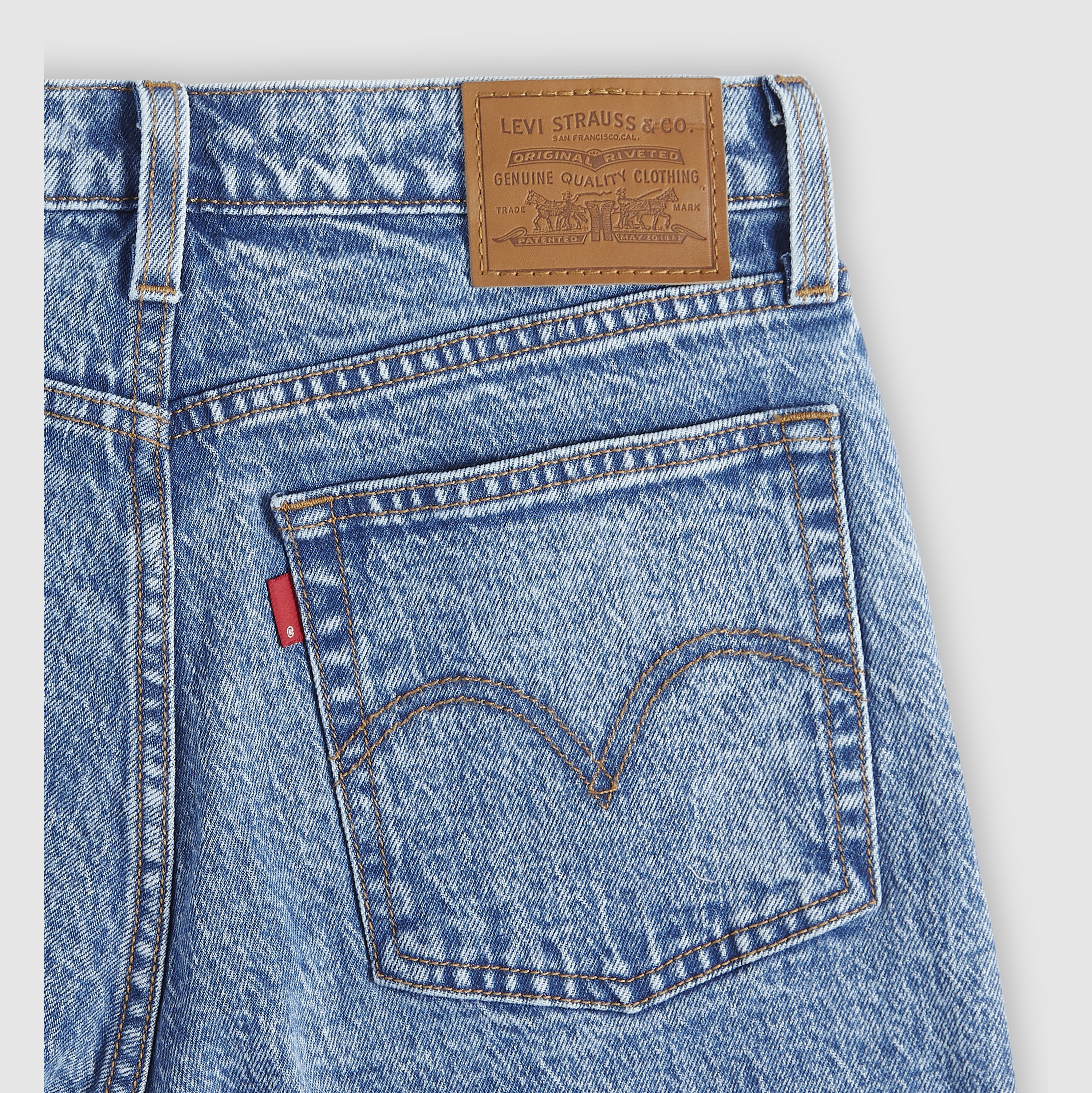 Jean wedgie droit pour femme 9