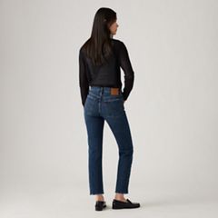Wedgie Straight Ankle Women's Jeans — Indifferent Indigo - Dark Wash 3