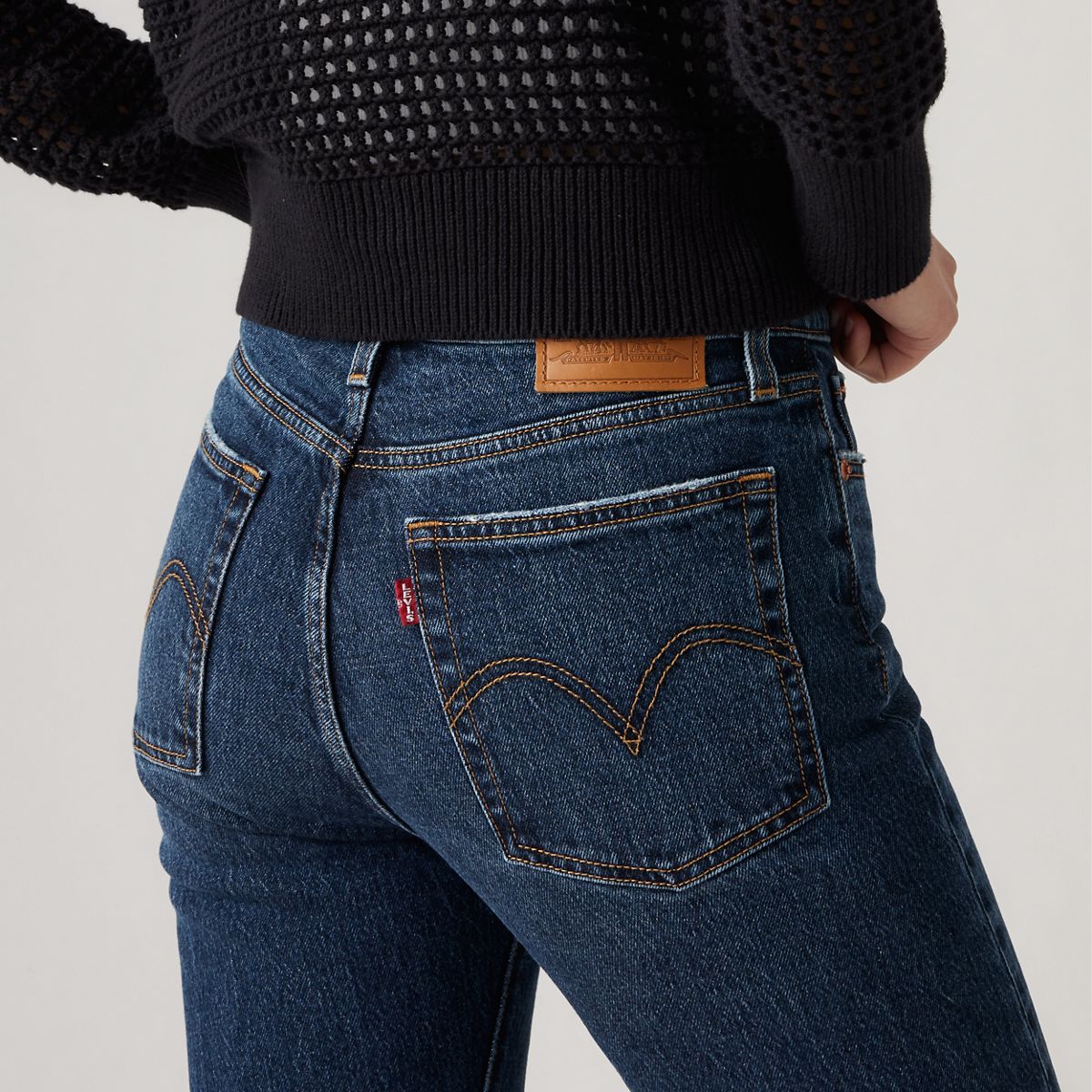 Wedgie Straight Ankle Women's Jeans — Indifferent Indigo - Dark Wash