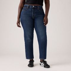 Wedgie Straight Ankle Women's Jeans — Indifferent Indigo - Dark Wash 9