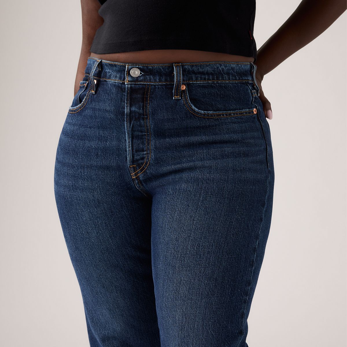 Wedgie Straight Ankle Women's Jeans — Indifferent Indigo - Dark Wash