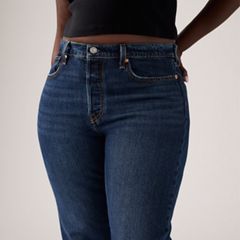 Wedgie Straight Ankle Women's Jeans — Indifferent Indigo - Dark Wash 11