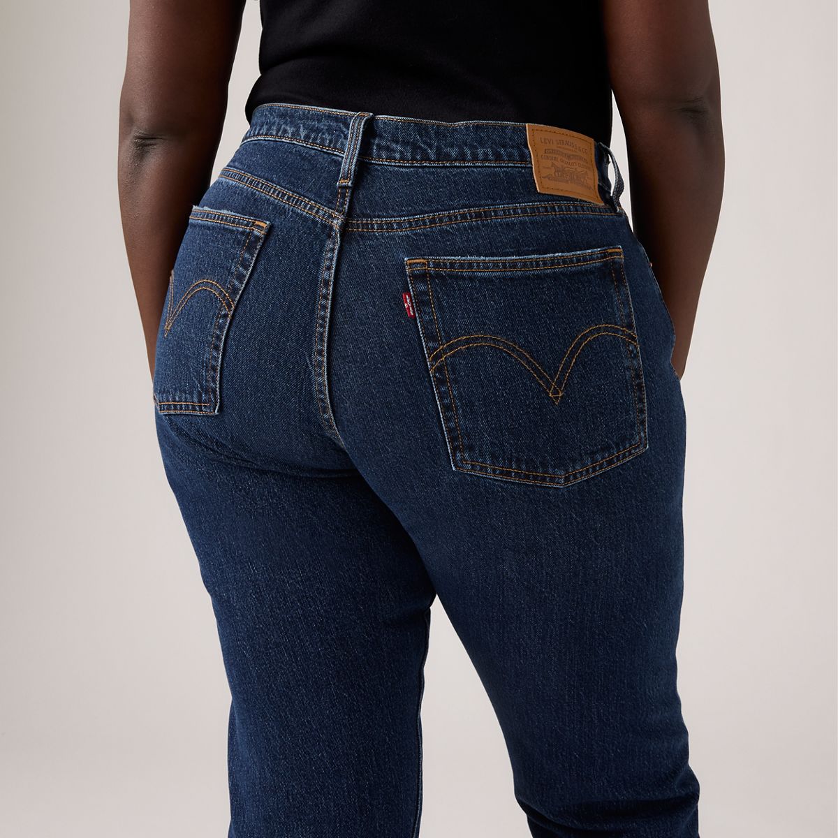 Wedgie Straight Ankle Women's Jeans — Indifferent Indigo - Dark Wash