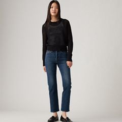 Wedgie Straight Ankle Women's Jeans — Indifferent Indigo - Dark Wash 1
