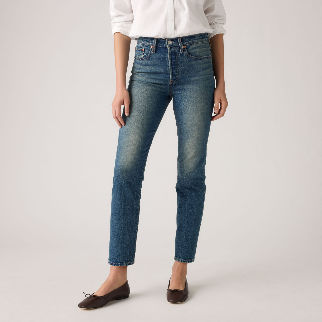 Wedgie Straight Ankle Women's Jeans 2