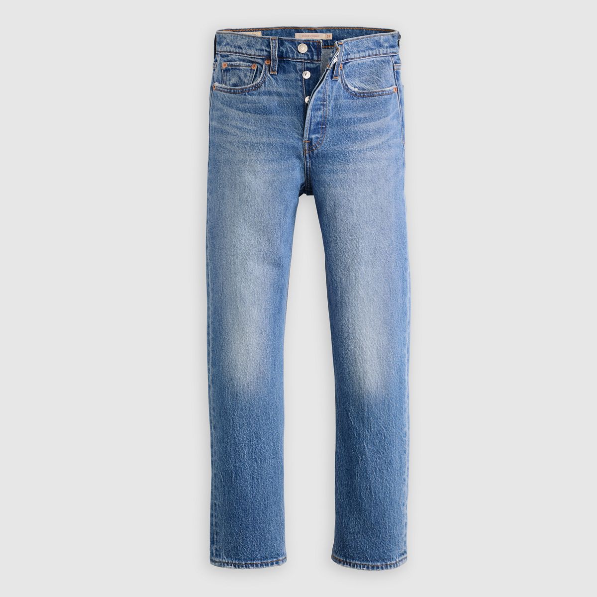 Wedgie Straight Ankle Women's Jeans — Dance Around - Medium Wash