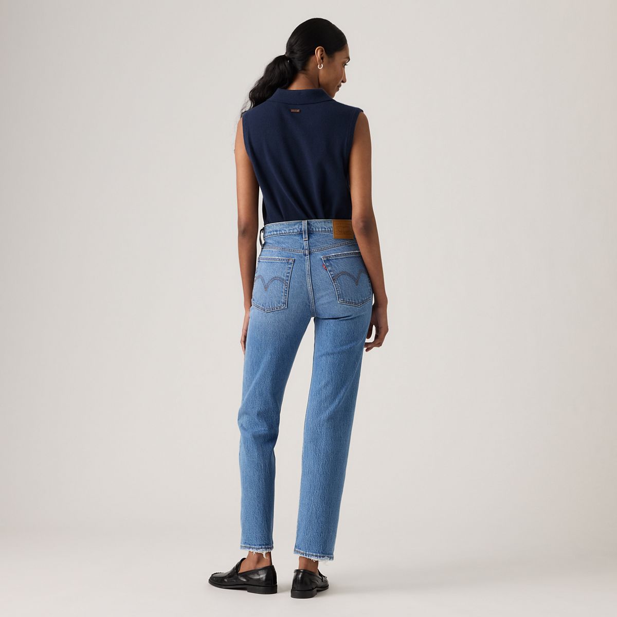 Wedgie Straight Ankle Women's Jeans — Dance Around - Medium Wash