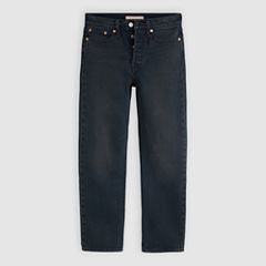 Wedgie Straight Ankle Women's Jeans — Get Inked - Black 6