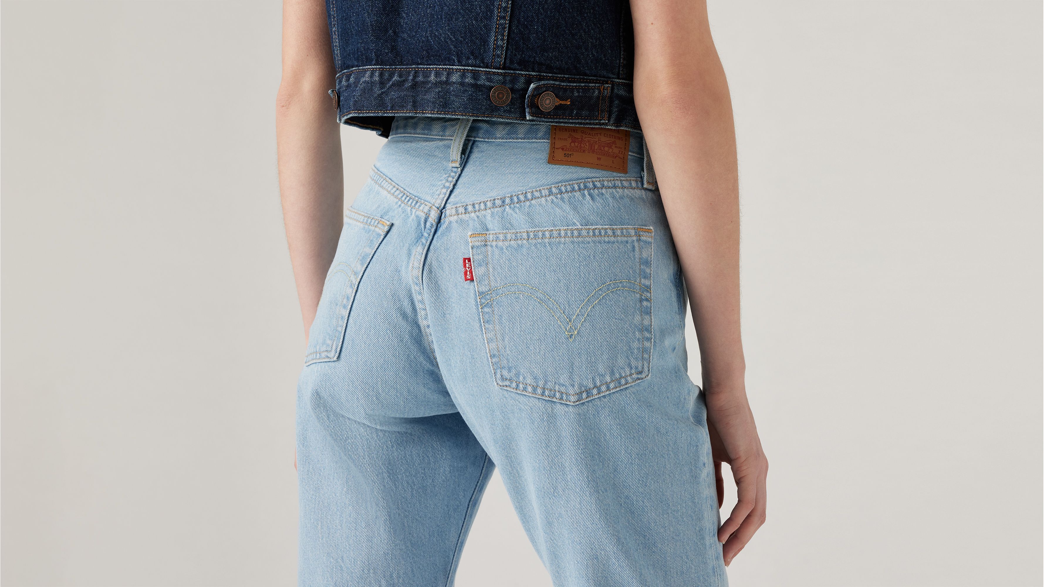 501MD L'Original jean abrégé pour femme 3