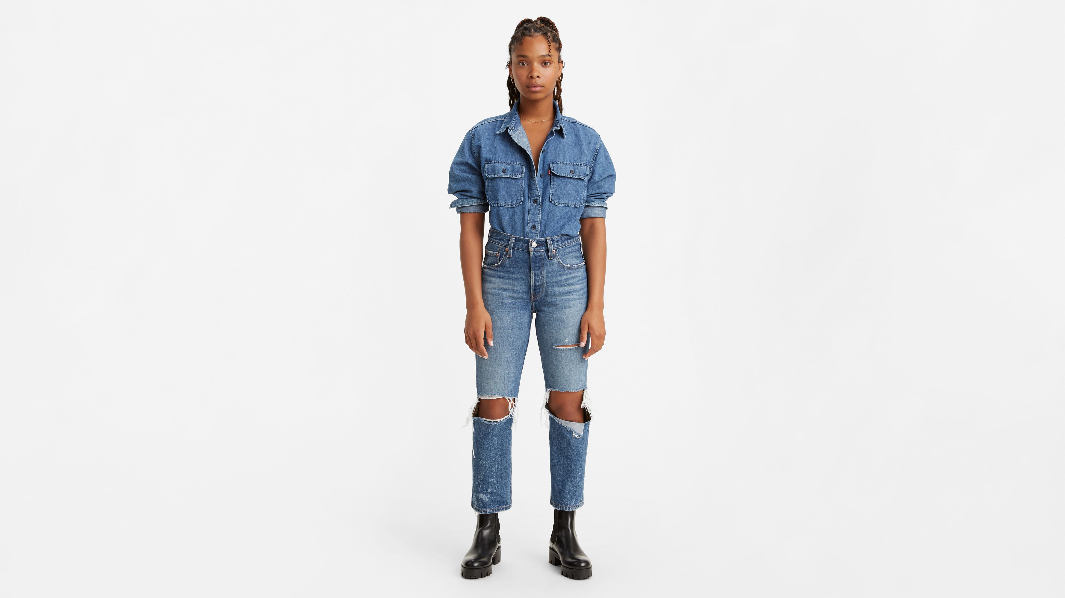 501® Original Cropped Women's Jeans 4