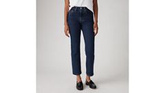 501® Original Fit Cropped Women's Jeans — Salsa Stonewash - Dark Wash 2
