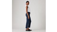 501® Original Fit Cropped Women's Jeans — Salsa Stonewash - Dark Wash 4