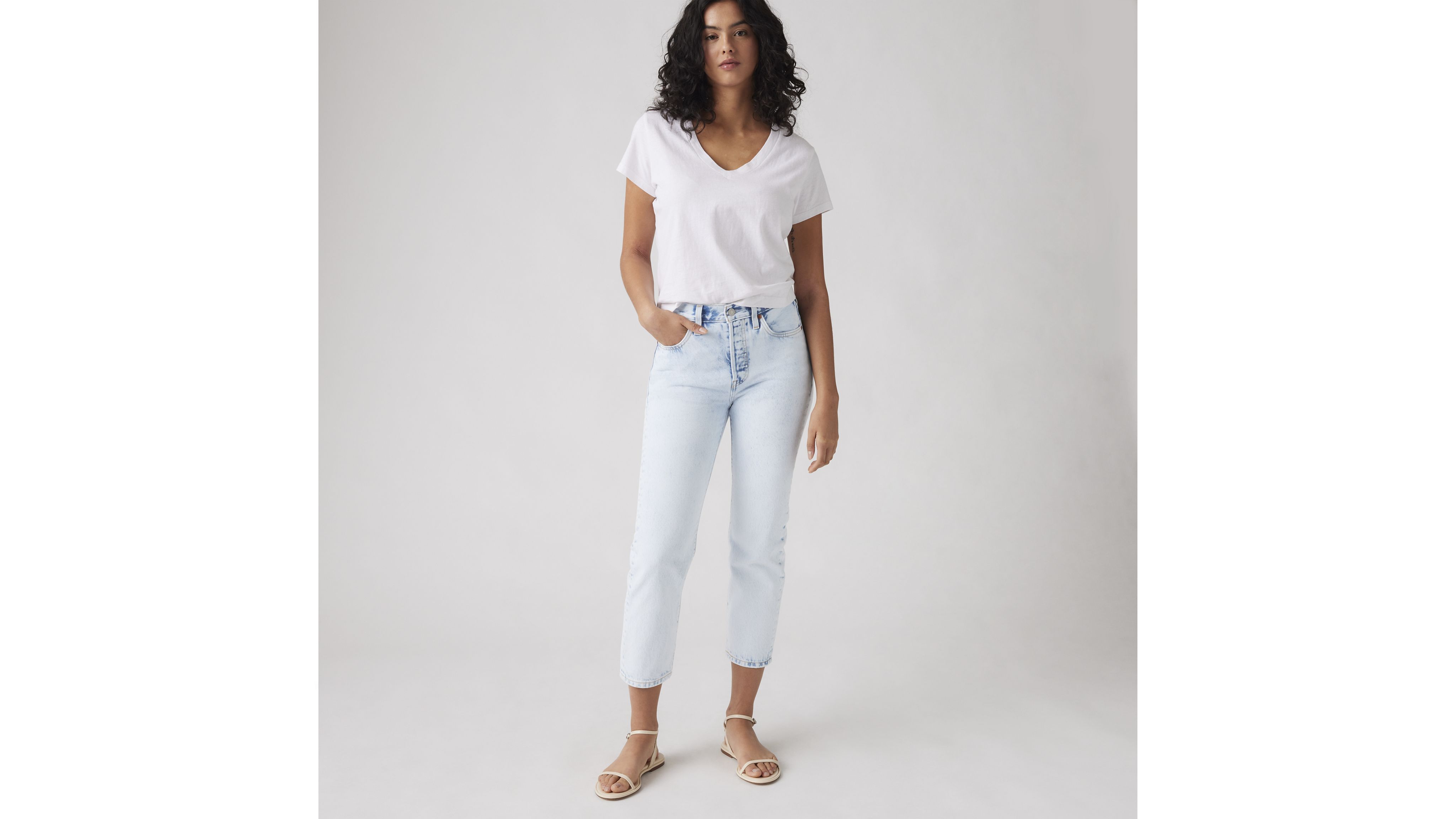 501MD L'Original jean abrégé pour femme 14