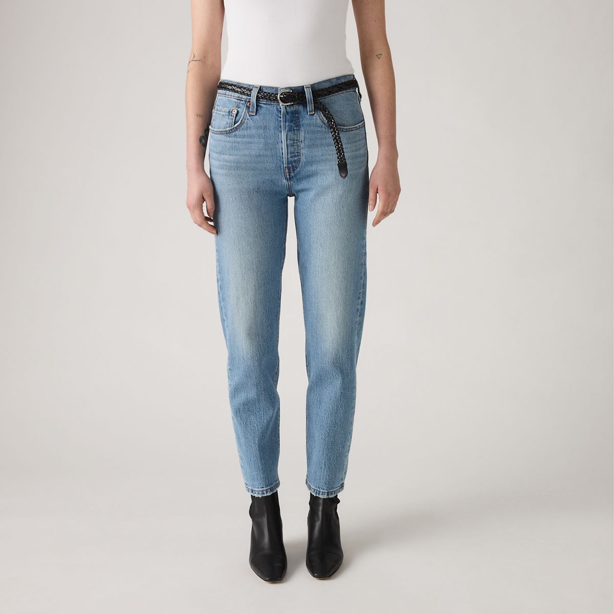501® Original Fit Cropped Women's Jeans — Where To Now - Medium Wash