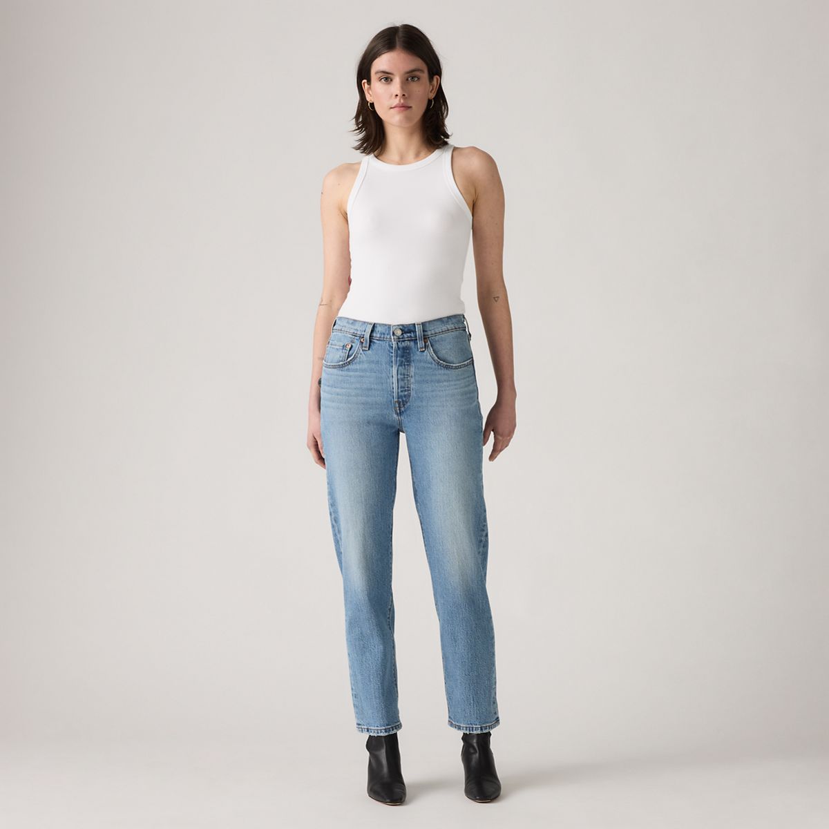 501® Original Fit Cropped Women's Jeans — Where To Now - Medium Wash