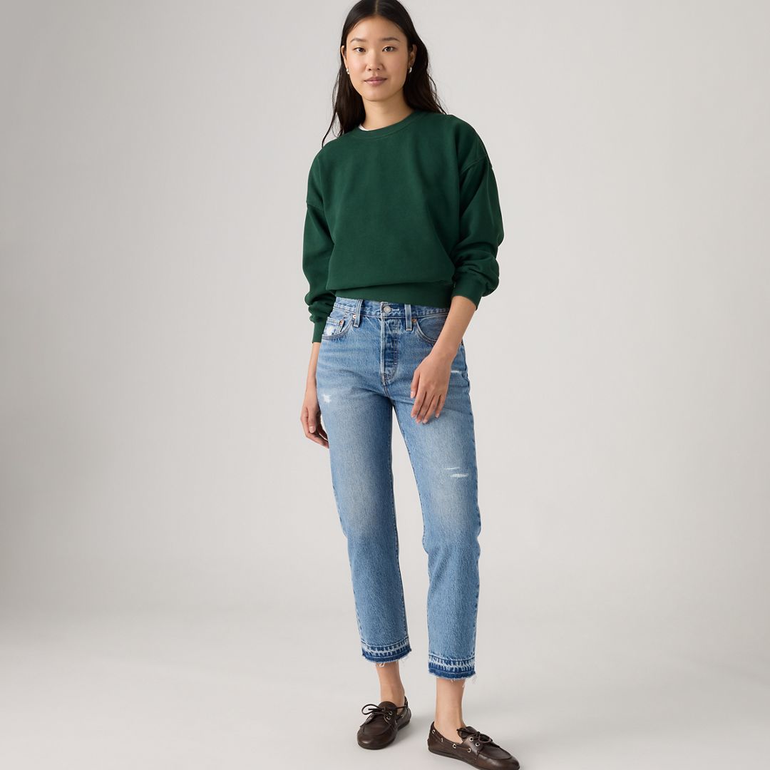 Levi's 501 Original Fit Cropped Women's Jeans 32x26