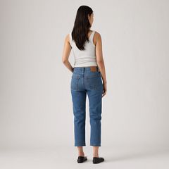 501® Original Fit Cropped Women's Jeans — Array Away - Medium Wash 3