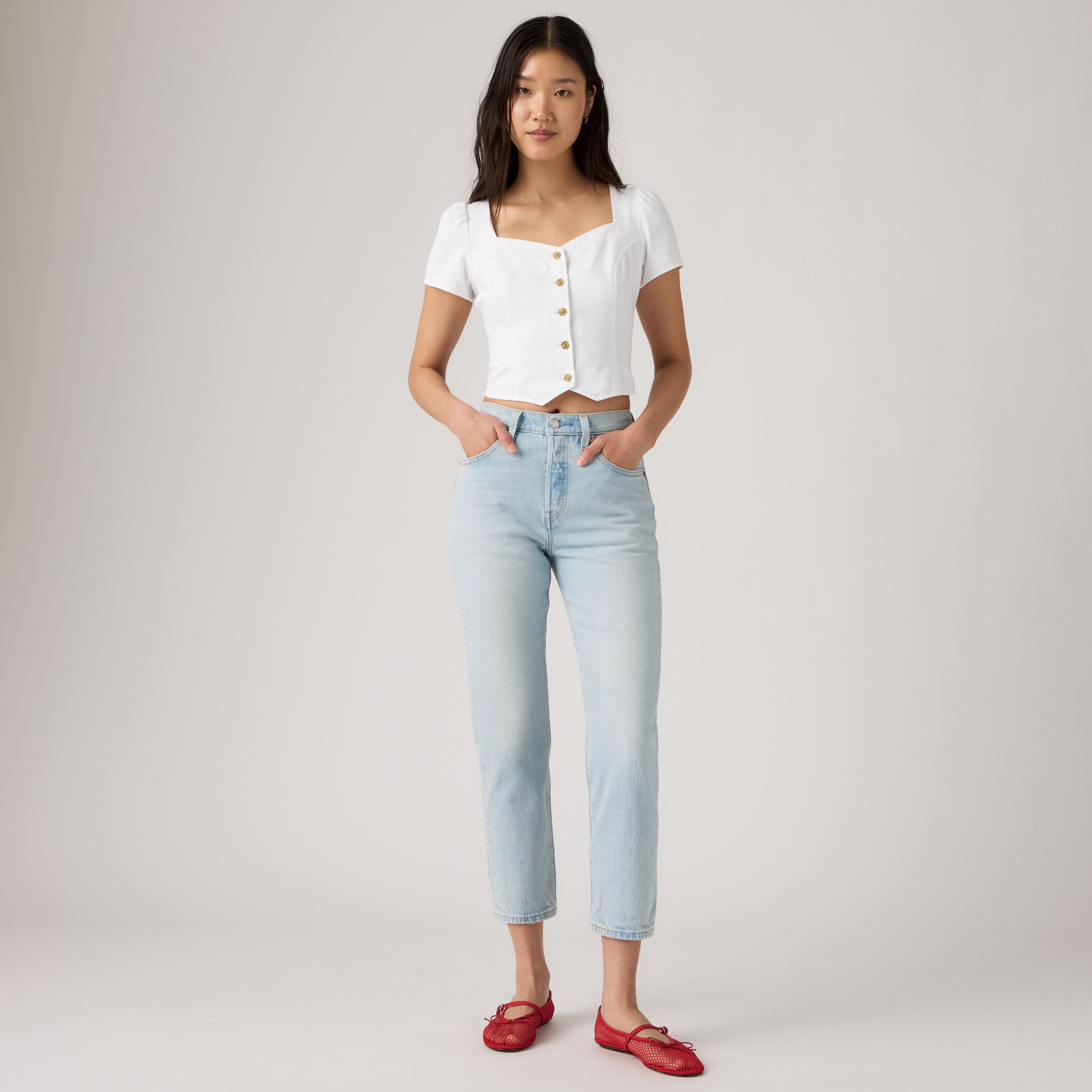 501® Original Cropped Jeans 1