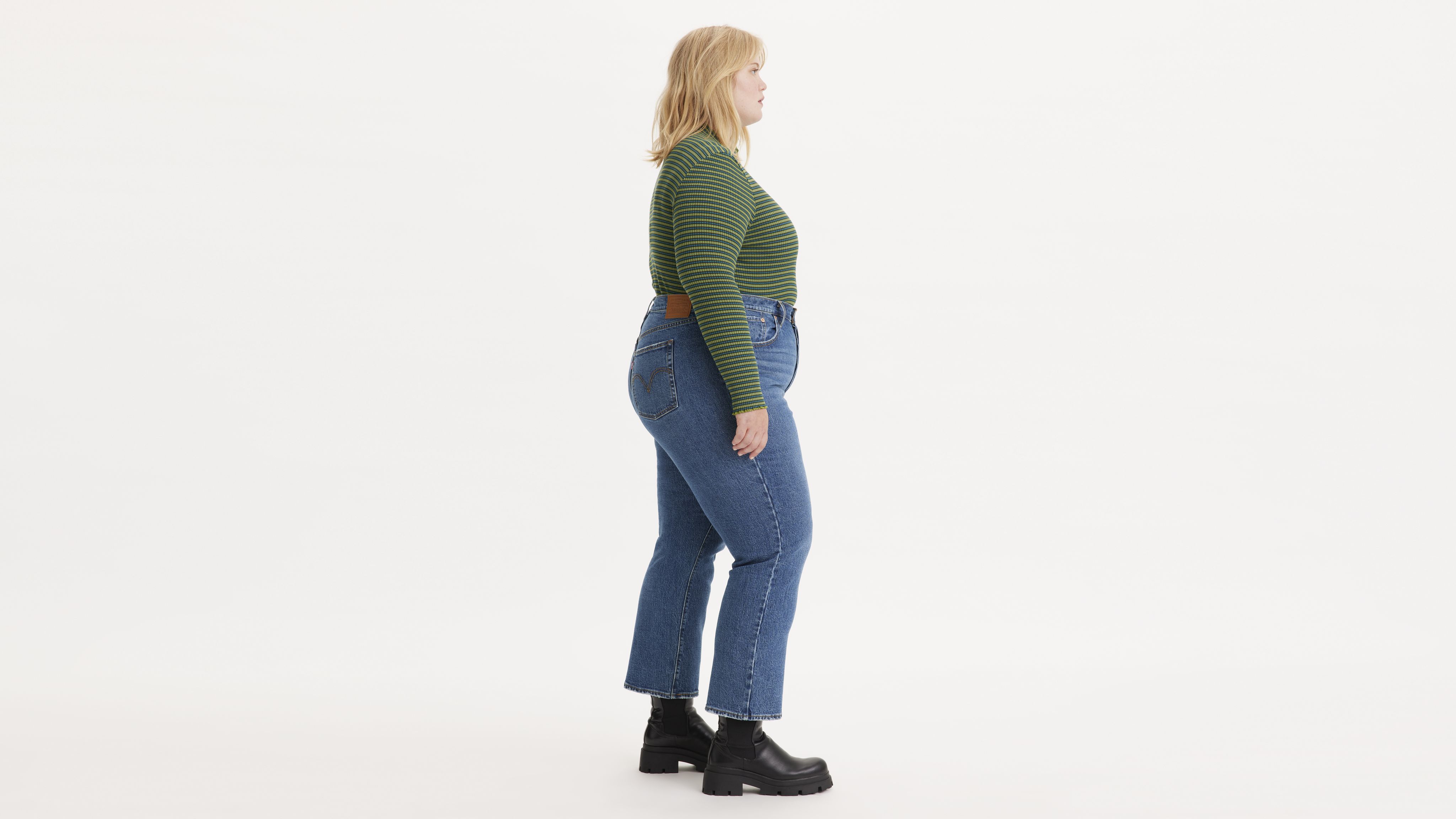 Ribcage Straight Ankle Women's Jeans (Plus Size) 4