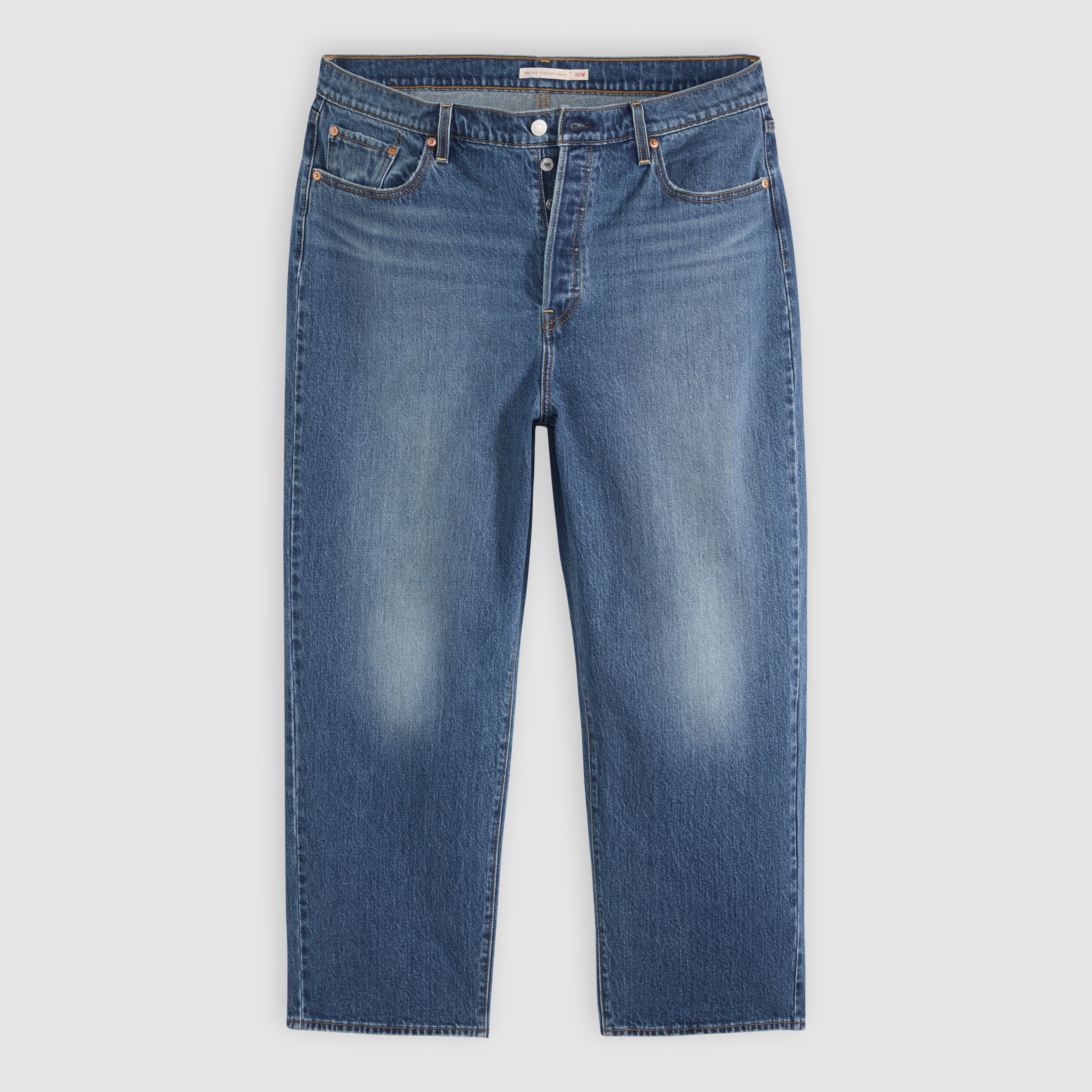 Ribcage Straight Ankle Women's Jeans (Plus Size) 6