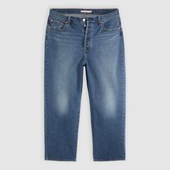 Ribcage Straight Ankle Women's Jeans (Plus Size) — My Honor No Dx - Medium Wash 6